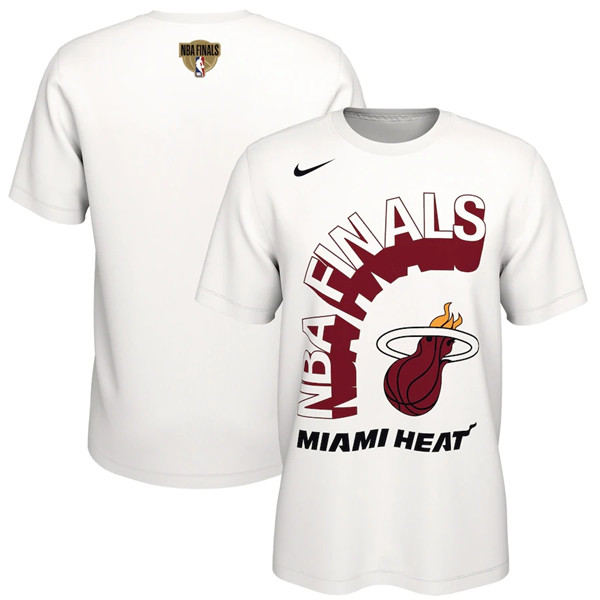 Miami Heat 2020 White Finals Bound NBA T-Shirt (All Size)